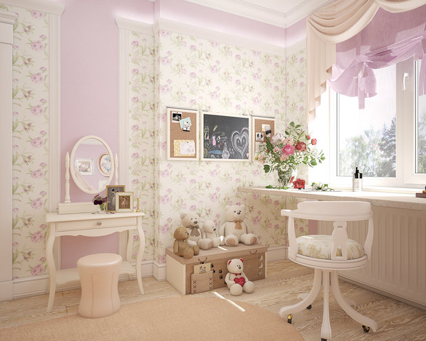 Фото из портфолио Квартира в стиле Прованс, Волгоградский проспект – фотографии дизайна интерьеров на INMYROOM