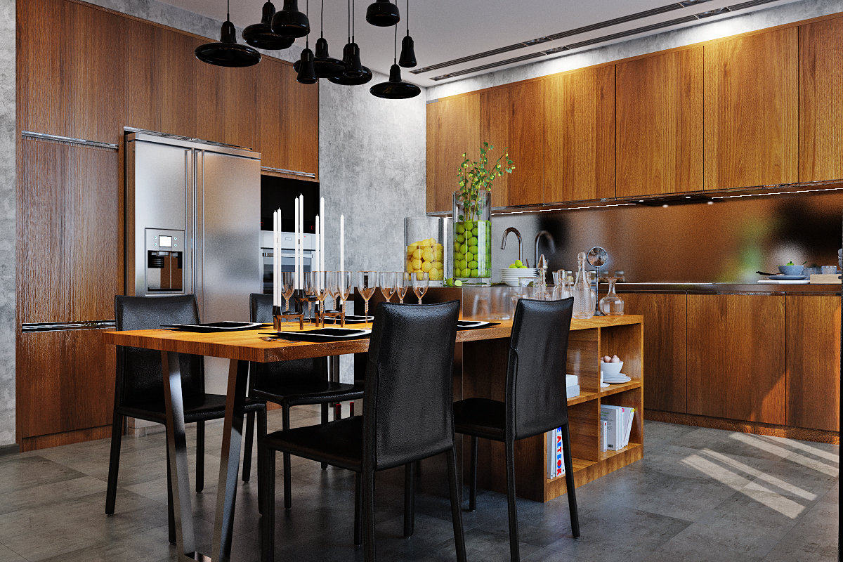 Фото из портфолио Мягкий и модный - интерьер для кухни в минималистичном стиле – фотографии дизайна интерьеров на INMYROOM Фото из портфолио Мягкий и модный - интерьер для кухни в минималистичном стиле – фотографии дизайна интерьеров на INMYROOM