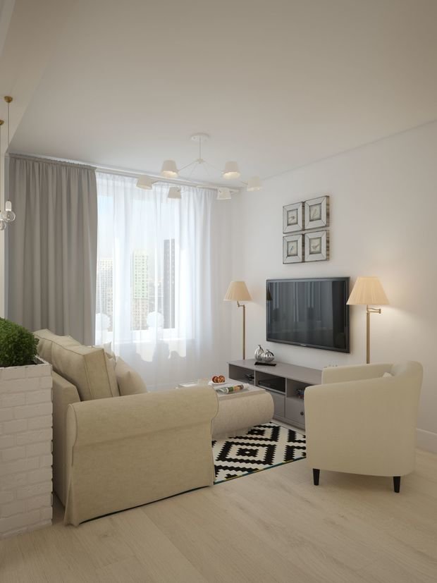 Фото из портфолио  Скандинавском стиль в ЖК WeltonPark – фотографии дизайна интерьеров на INMYROOM