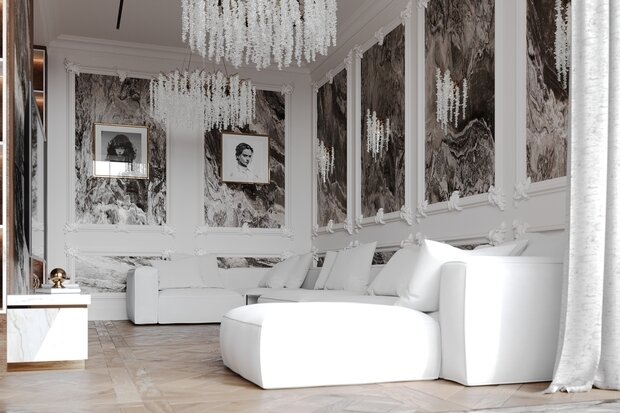 Фото из портфолио Гостиная. Кухня. Ванная. Duderhof Club – фотографии дизайна интерьеров на INMYROOM