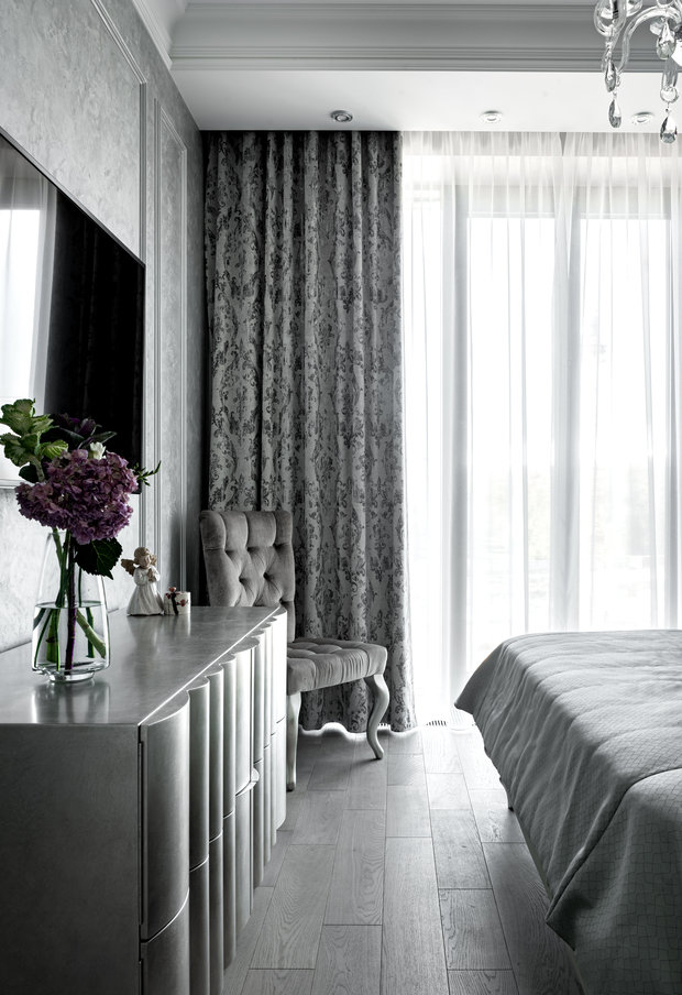 Фото из портфолио Неоклассический шик – фотографии дизайна интерьеров на INMYROOM