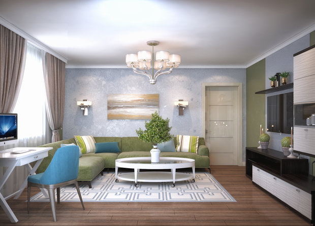 Фото из портфолио Улица Дружбы, 90 м2 – фотографии дизайна интерьеров на INMYROOM