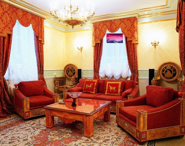 Фото из портфолио Ампир – фотографии дизайна интерьеров на INMYROOM