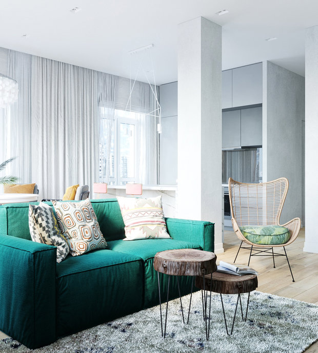 Фото из портфолио Таинственный остров – фотографии дизайна интерьеров на INMYROOM