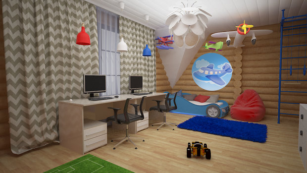 Фото из портфолио Коттедж п. Устиновка – фотографии дизайна интерьеров на INMYROOM