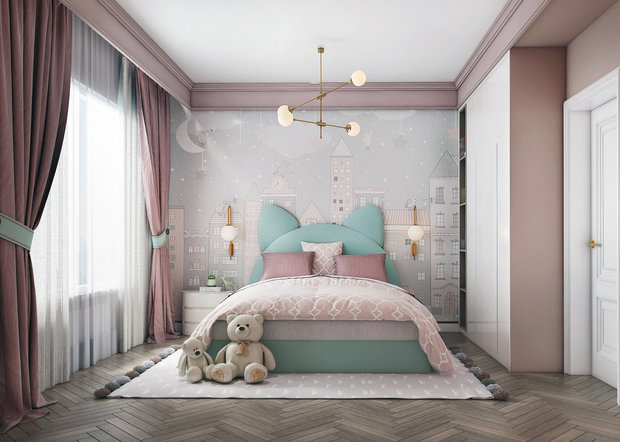 Фото из портфолио Детская комната  "Цвет океана" – фотографии дизайна интерьеров на INMYROOM
