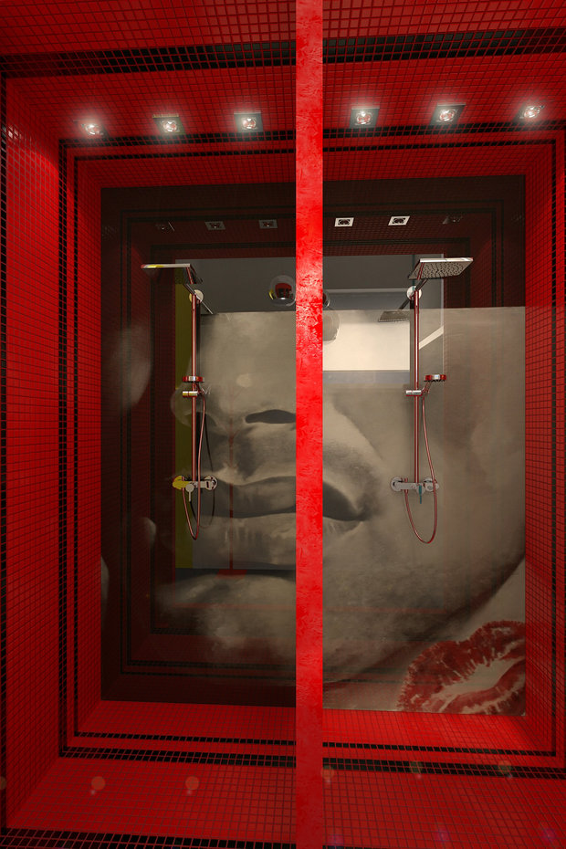 Фото из портфолио Раздевалки в штаб-квартире Eforb – фотографии дизайна интерьеров на INMYROOM