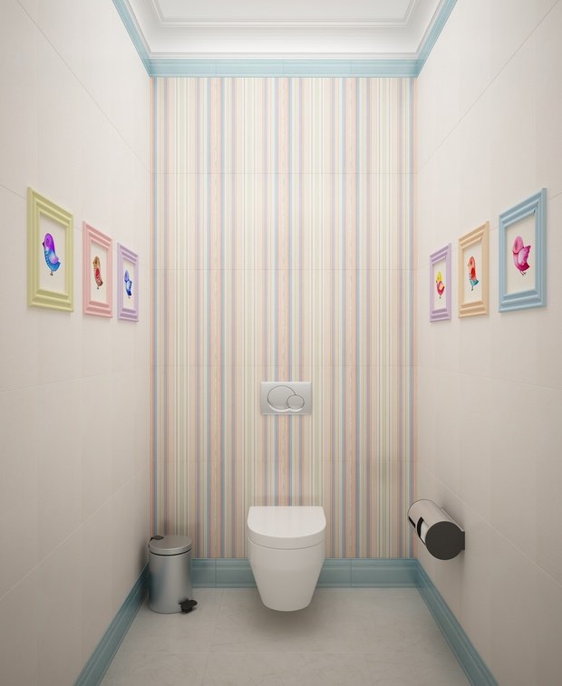 Фото из портфолио Санузел для детей – фотографии дизайна интерьеров на INMYROOM