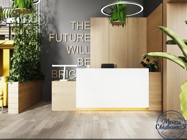 Фото из портфолио Офис нового уровня – фотографии дизайна интерьеров на INMYROOM