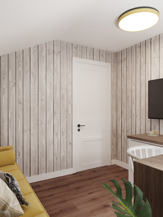 Фотография: Кабинет в стиле Скандинавский, Дом, Проект недели, Дом и дача, Ленинградская область, 4 и больше, Более 90 метров, Анастасия Рамазанова – фото на INMYROOM