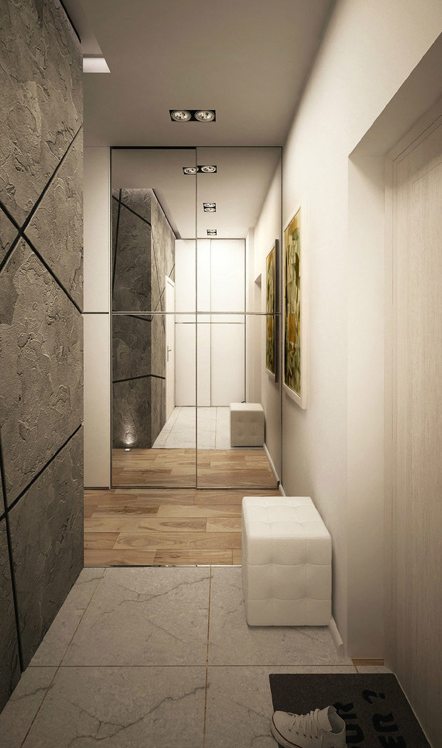 Фото из портфолио Малогабаритная квартира – фотографии дизайна интерьеров на INMYROOM