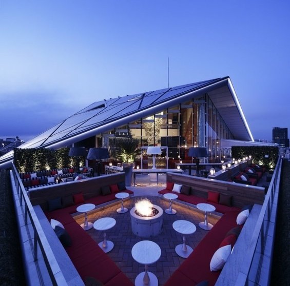 Фотография: Терраса в стиле Современный, Дома и квартиры, Городские места, Ресторан – фото на InMyRoom.ru