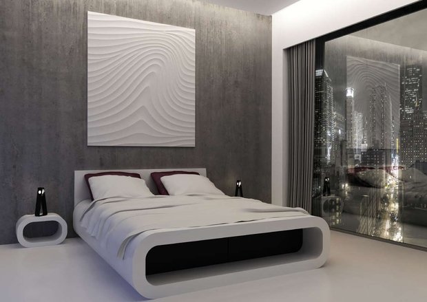 Фотография: Спальня в стиле Хай-тек, Декор интерьера, Декор, Ремонт на практике – фото на INMYROOM