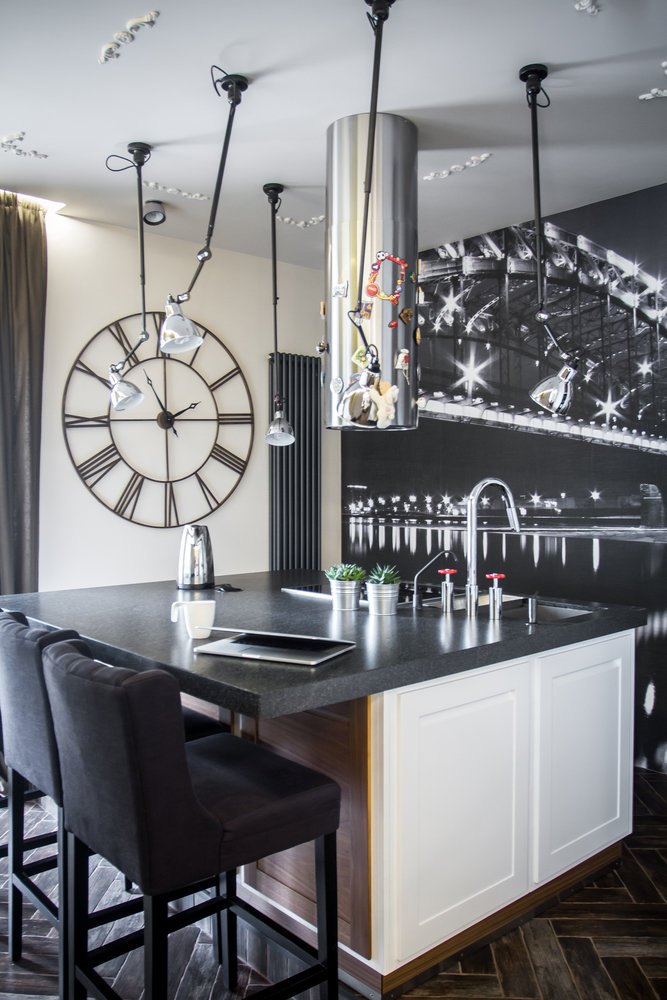 Фотография: Кухня и столовая в стиле Лофт, Современный, Эклектика, Квартира, Россия, Планировки, Аксессуары, Artemide, Axo Light, Eichholtz, Miele, Мебель и свет, Белый, Перепланировка, Зеленый, Бежевый, Желтый, Синий, Коричневый, Санкт-Петербург, ИКЕА, FLOS, Derufa, Artflex, Lottocento, Макс Жуков, ToTaste – фото на INMYROOM Фотография: Кухня и столовая в стиле Лофт, Современный, Эклектика, Квартира, Россия, Планировки, Аксессуары, Artemide, Axo Light, Eichholtz, Miele, Мебель и свет, Белый, Перепланировка, Зеленый, Бежевый, Желтый, Синий, Коричневый, Санкт-Петербург, ИКЕА, FLOS, Derufa, Artflex, Lottocento, Макс Жуков, ToTaste – фото на INMYROOM