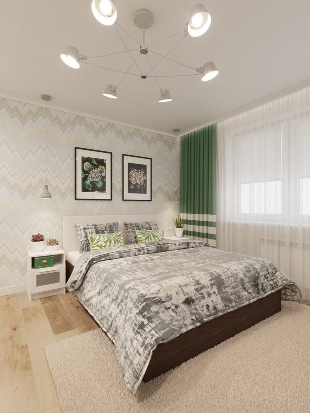 Фото из портфолио Проект однушки в Москве – фотографии дизайна интерьеров на INMYROOM