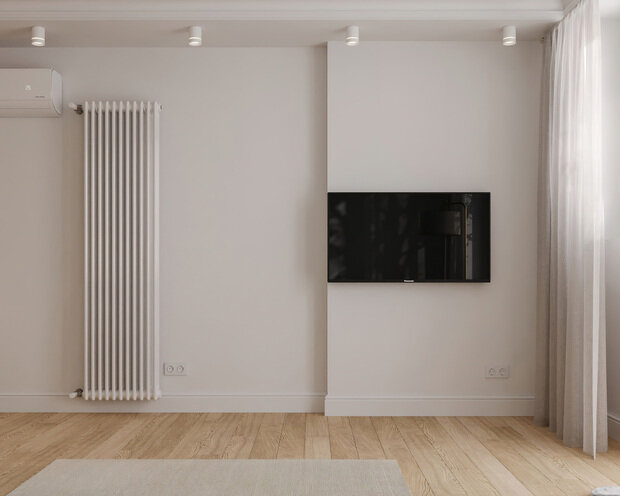 Фото из портфолио 20. Clean 64 м² – фотографии дизайна интерьеров на INMYROOM