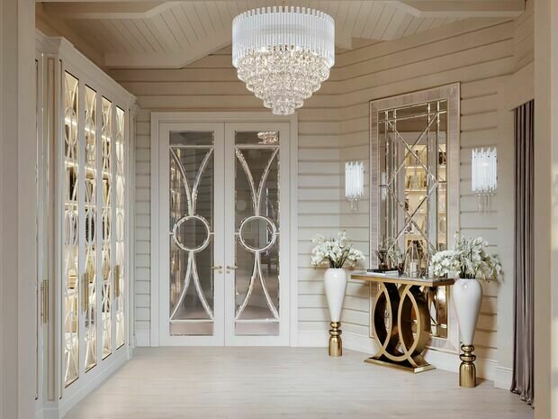 Фото из портфолио Дом 281,5 м² в КП Руза Фэмили: светлый интерьер для светлой семьи – фотографии дизайна интерьеров на INMYROOM