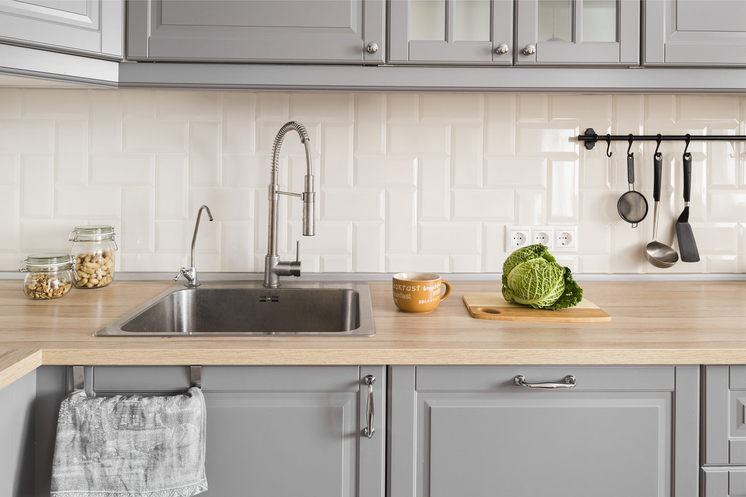 Фотография: Кухня и столовая в стиле Скандинавский, Проект недели, Москва, Наталья Южакова – фото на INMYROOM