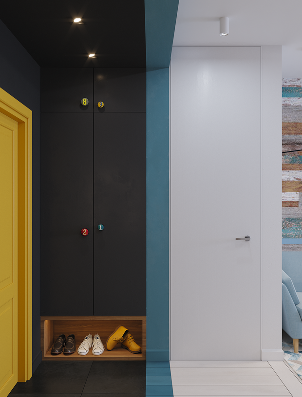 Фото из портфолио 2+1 – фотографии дизайна интерьеров на INMYROOM