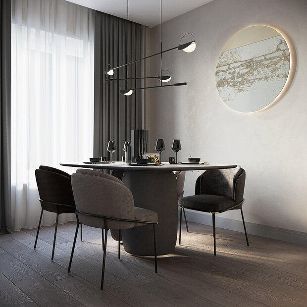 Фото из портфолио Монохром - лаконичный дизайн – фотографии дизайна интерьеров на INMYROOM