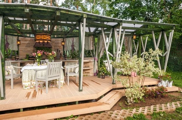 Фото из портфолио Беседка – фотографии дизайна интерьеров на INMYROOM