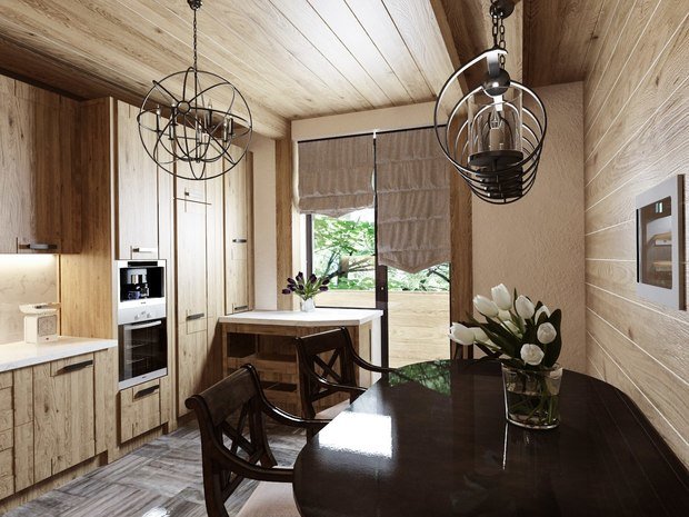 Фото из портфолио Загородный дом – фотографии дизайна интерьеров на INMYROOM