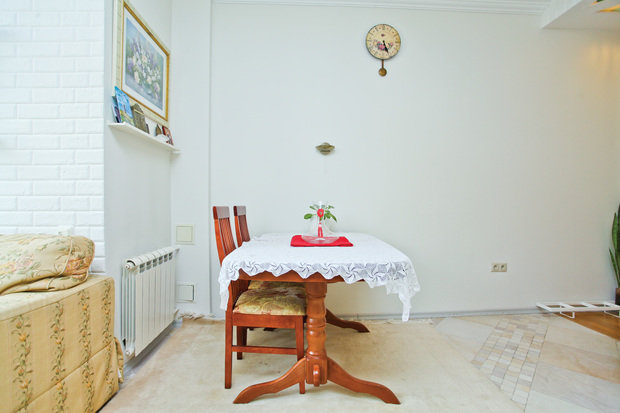 Фотография: Кухня и столовая в стиле Прованс и Кантри, Скандинавский, Квартира, Дома и квартиры – фото на INMYROOM