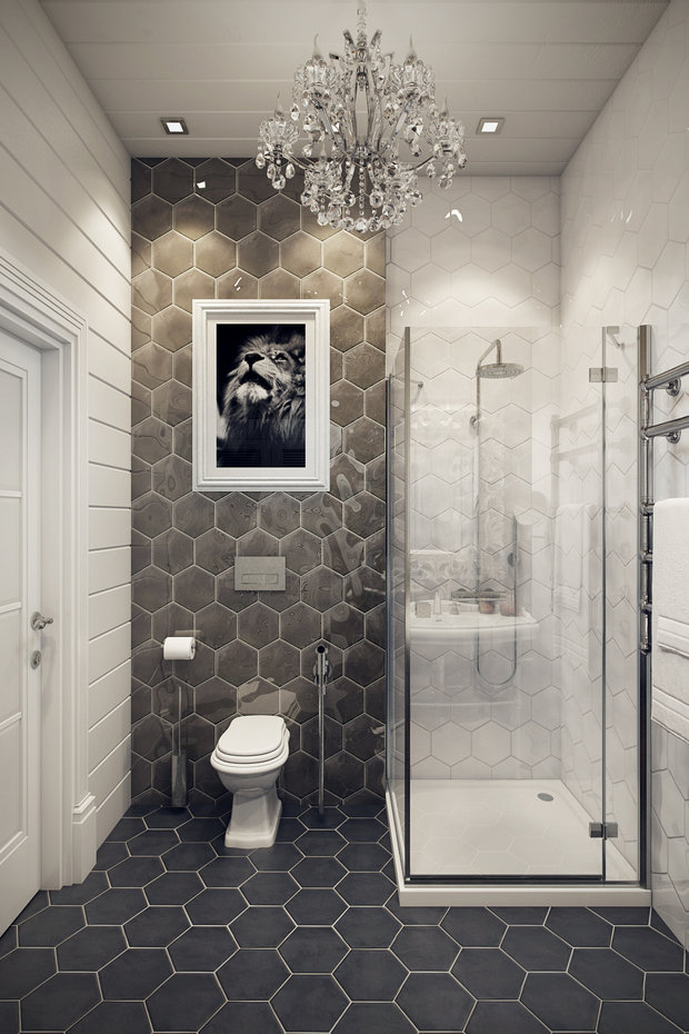 Фото из портфолио Загородный дом – фотографии дизайна интерьеров на INMYROOM