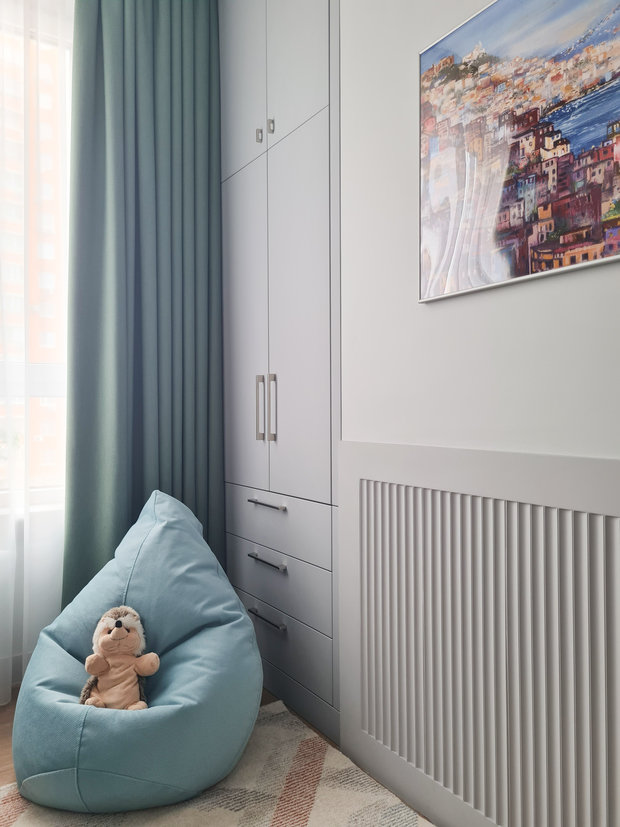 Фотография: Детская в стиле Современный, Квартира, Проект недели, Москва, 3 комнаты, 40-60 метров, Юлия Гордеева – фото на INMYROOM
