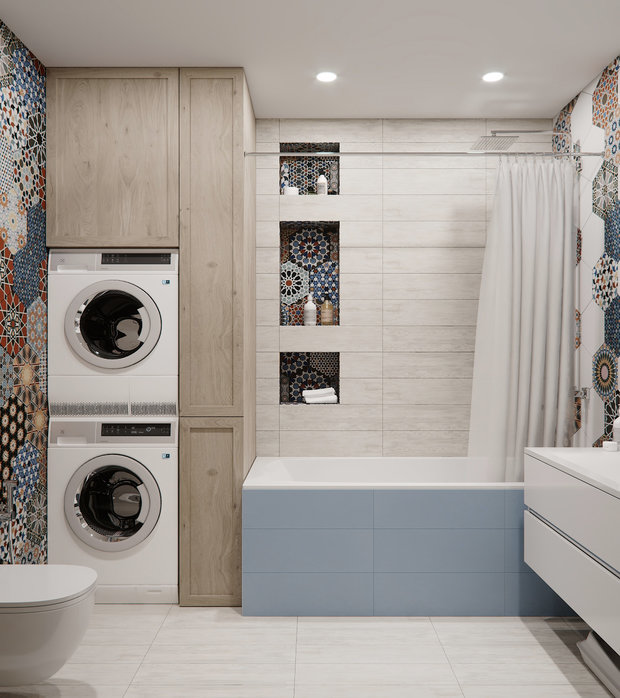 Фото из портфолио Квартира в ЖК Столичные поляны 91м – фотографии дизайна интерьеров на INMYROOM