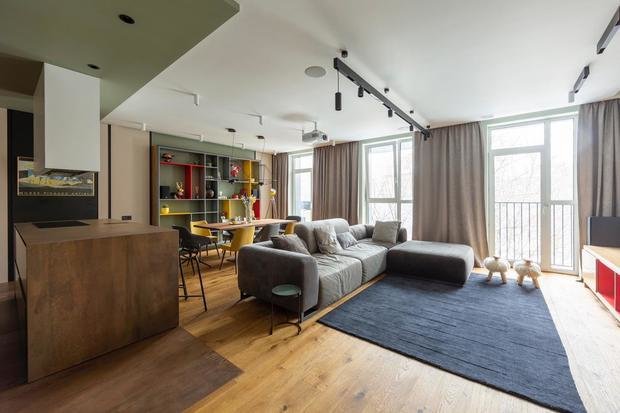 Фото из портфолио 122 квадрата (реализация) – фотографии дизайна интерьеров на INMYROOM