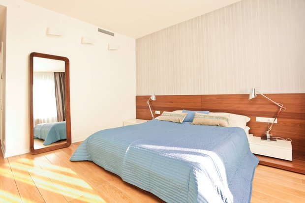 Фотография: Спальня в стиле Современный, Скандинавский, Квартира, Дома и квартиры, Проект недели – фото на INMYROOM