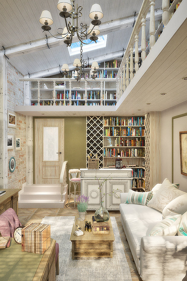 Фото из портфолио Кабинет – фотографии дизайна интерьеров на INMYROOM