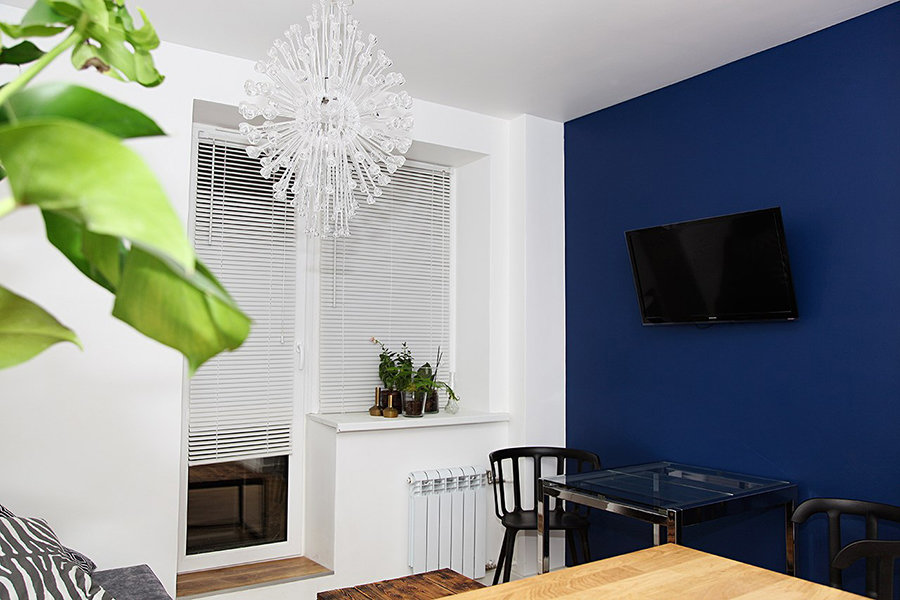 Фото из портфолио Квартира на Парнасе 40 м – фотографии дизайна интерьеров на INMYROOM Фото из портфолио Квартира на Парнасе 40 м – фотографии дизайна интерьеров на INMYROOM