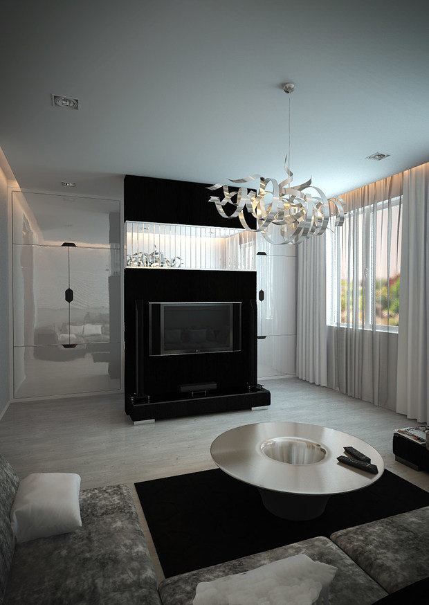 Фото из портфолио Дизайн-проект квартиры в Ростове-на-Дону – фотографии дизайна интерьеров на INMYROOM