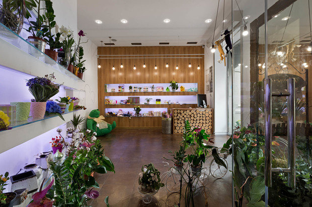 Фото из портфолио Цветочный магазин – фотографии дизайна интерьеров на INMYROOM
