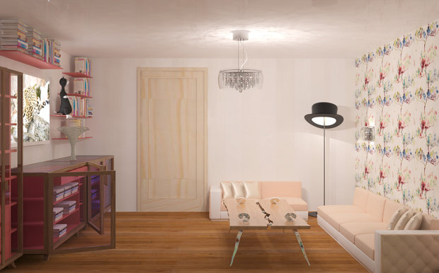Фото из портфолио Квариры Видное – фотографии дизайна интерьеров на InMyRoom.ru
