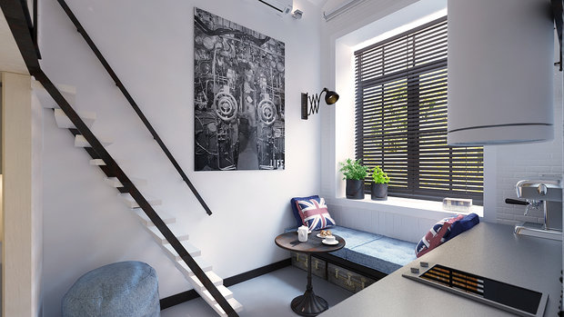 Фото из портфолио Лофт для шоурума Kleinhouse. Part 2 – фотографии дизайна интерьеров на INMYROOM