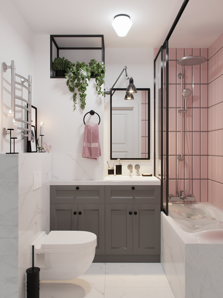 Фото из портфолио Чувственный розовый – фотографии дизайна интерьеров на INMYROOM Фото из портфолио Чувственный розовый – фотографии дизайна интерьеров на INMYROOM