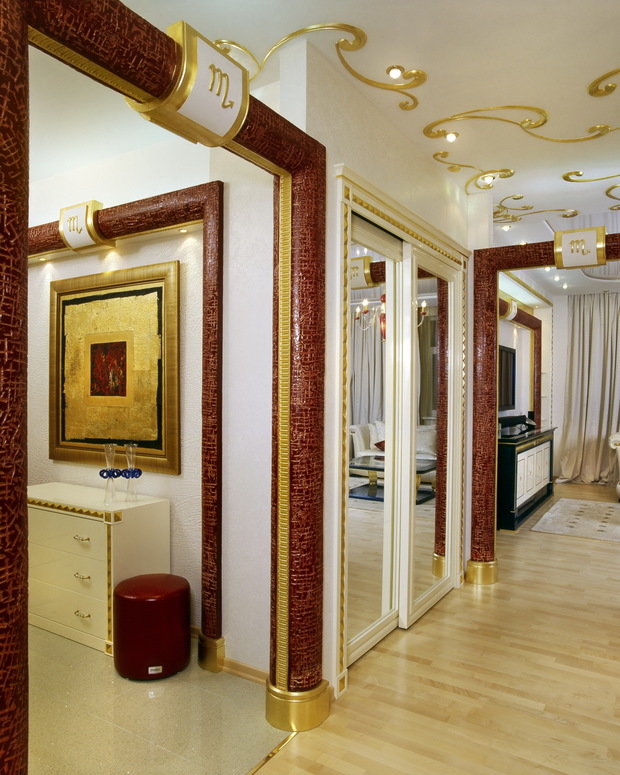 Фото из портфолио Квартира в стиле Ар-деко 155 кв.м. – фотографии дизайна интерьеров на INMYROOM