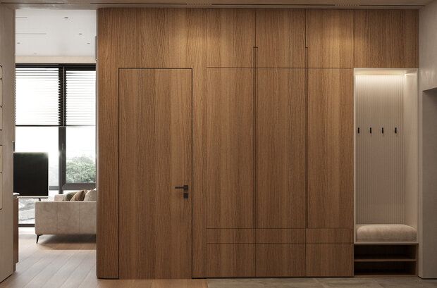 Фото из портфолио Интерьер видовой квартиры с террасой – фотографии дизайна интерьеров на INMYROOM