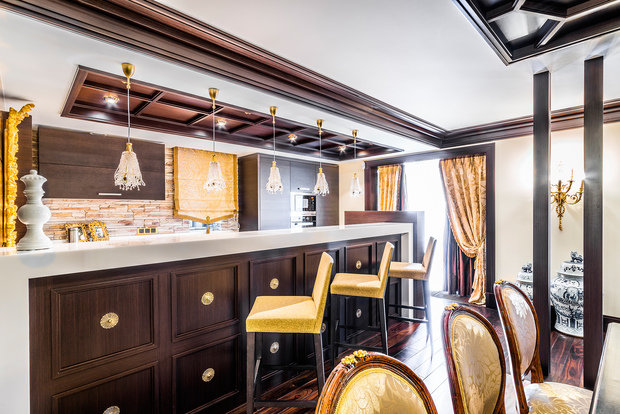 Фото из портфолио Интерьер загородного дома – фотографии дизайна интерьеров на INMYROOM