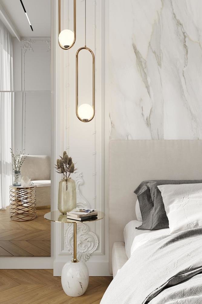 Фото из портфолио Воздушная современная классика в ЖК Матч Пойнт – фотографии дизайна интерьеров на INMYROOM Фото из портфолио Воздушная современная классика в ЖК Матч Пойнт – фотографии дизайна интерьеров на INMYROOM