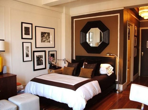 Фотография: Гостиная в стиле Современный, Декор интерьера, Малогабаритная квартира, Квартира, Студия – фото на INMYROOM