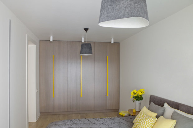 Фотография: Спальня в стиле Скандинавский, Современный, Квартира, Россия, Проект недели, Москва, Надя Зотова – фото на INMYROOM