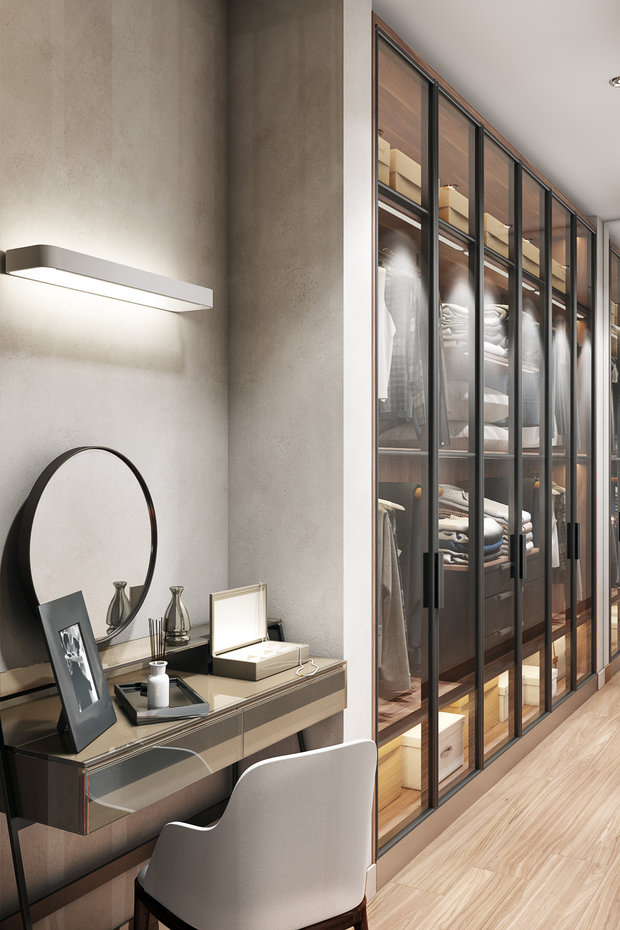 Фото из портфолио Фьюжн на Заозёрной – фотографии дизайна интерьеров на INMYROOM