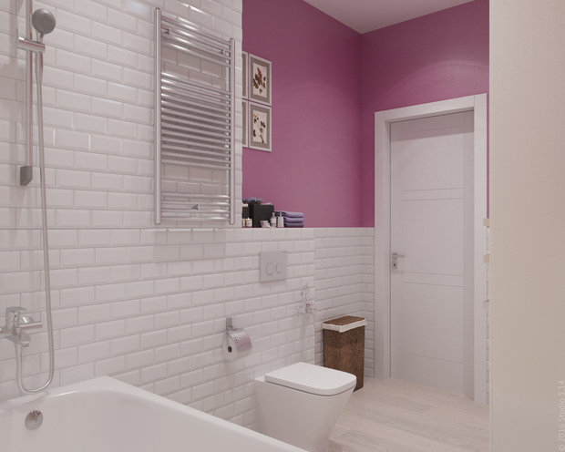 Фото из портфолио Цветной минимализм – фотографии дизайна интерьеров на INMYROOM
