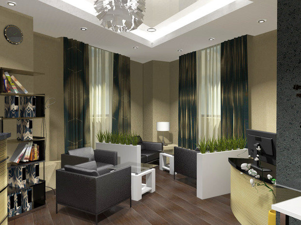 Фото из портфолио Офис в Регионально Деловом Центре – фотографии дизайна интерьеров на INMYROOM