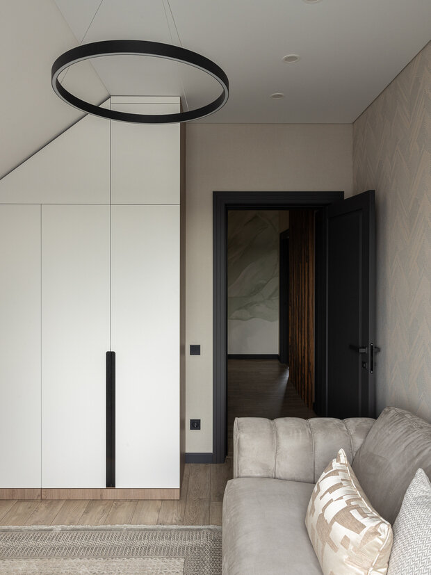 Фотография: Кабинет в стиле Современный, Дом, Проект дня, Дом и дача, Кирпичный дом, 4 и больше, Более 90 метров, Башкортостан, Ольга Маганова – фото на INMYROOM