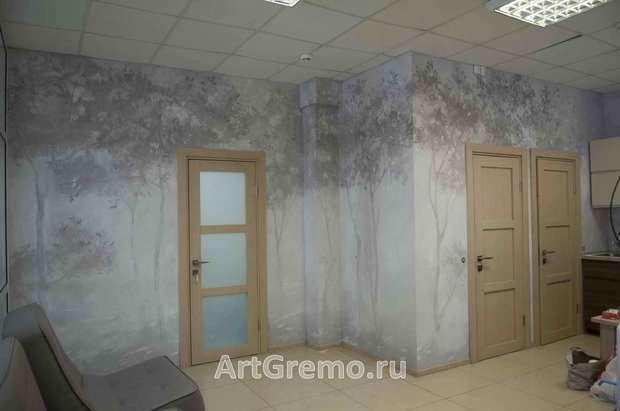 Фото из портфолио Роспись стен – фотографии дизайна интерьеров на INMYROOM